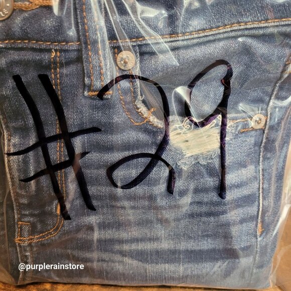 American Eagle Jeans 2 S Jegging Next Level Stretch Super Hi Rise Medium Light - Picture 13 of 13